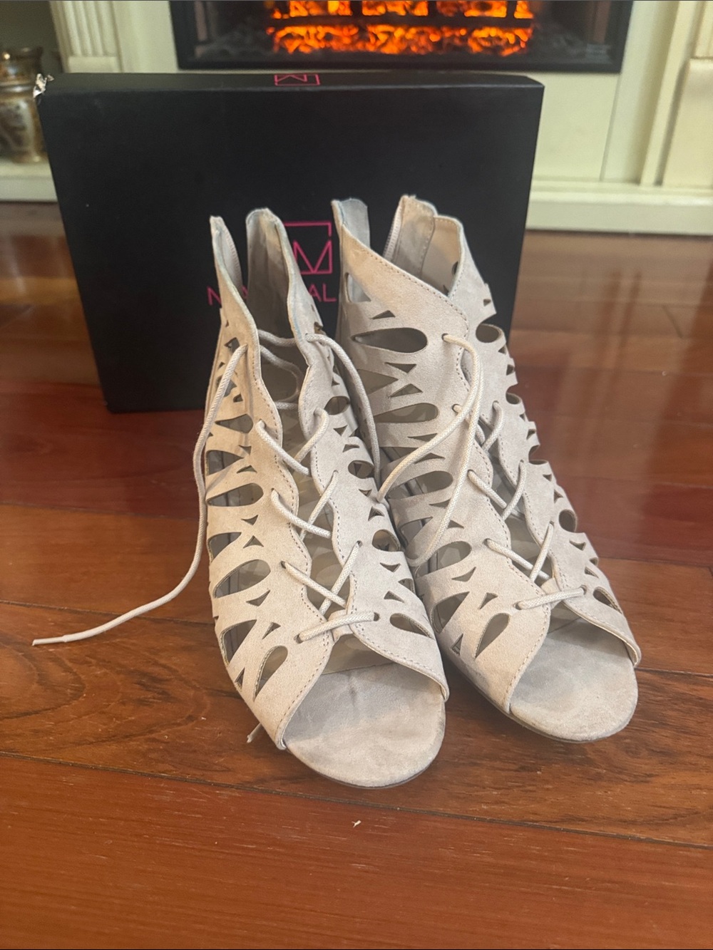 Wedge Suede Shoe/Booty